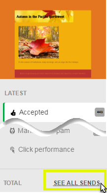  Click See all the-sends