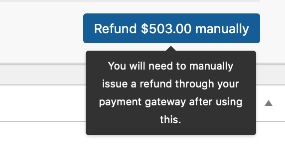 manual refund button