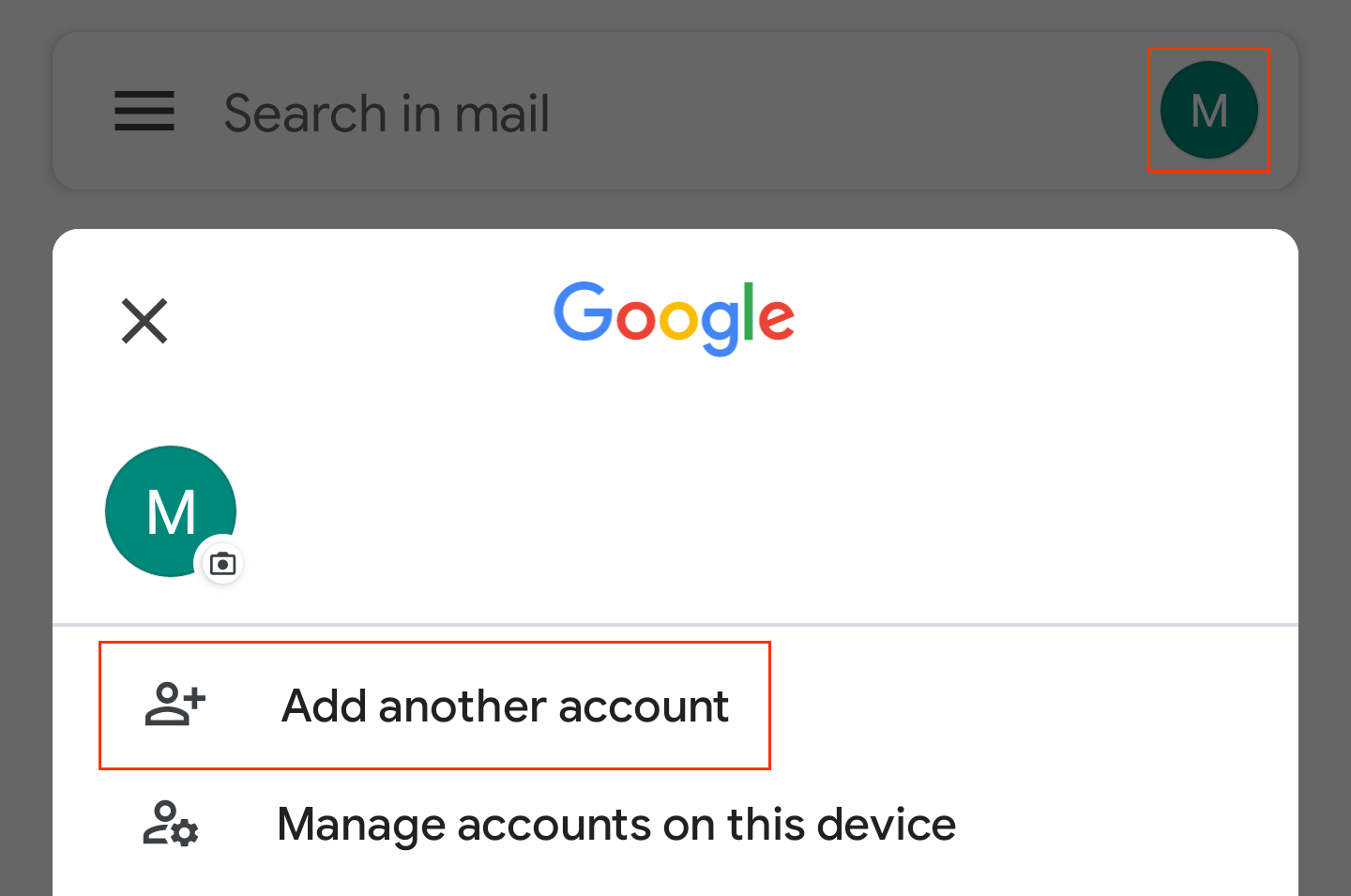 Change your Gmail profile picture - Android - Gmail Help