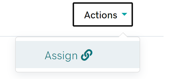 Action and Assign icons