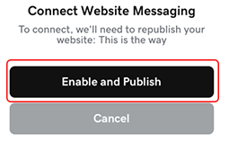 Tap Text button