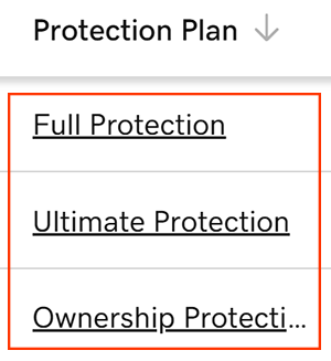 select protection plan