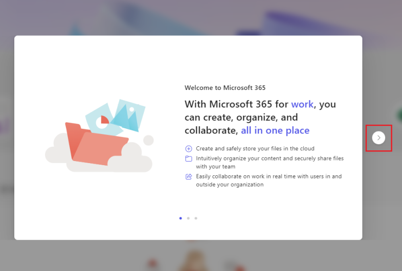 Selamat datang di slideshow Microsoft 365