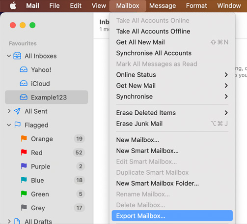 Export Mailbox