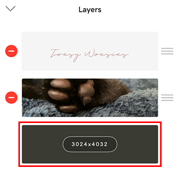 Select the background layer