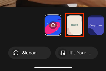 Change the music and font of your video