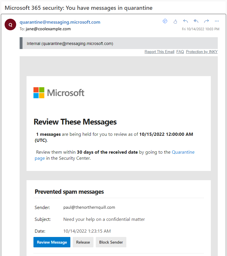 Office 365 Email Security, Office 365 Security