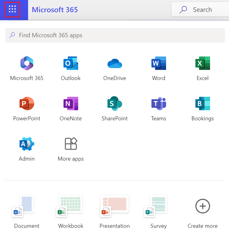 OneDrive and SharePoint icons