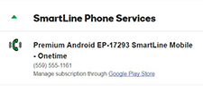 View smartline subscrptions