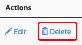 select delete