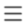 icon of 3 horizontal lines