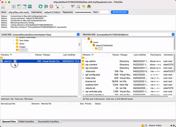 arrastrar y soltar archivos