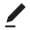 ikona ołówka w systemie WordPress