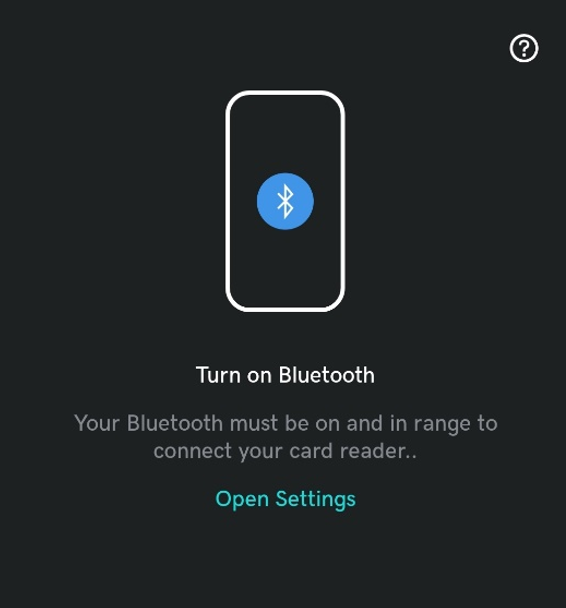 Open Bluetooth settings