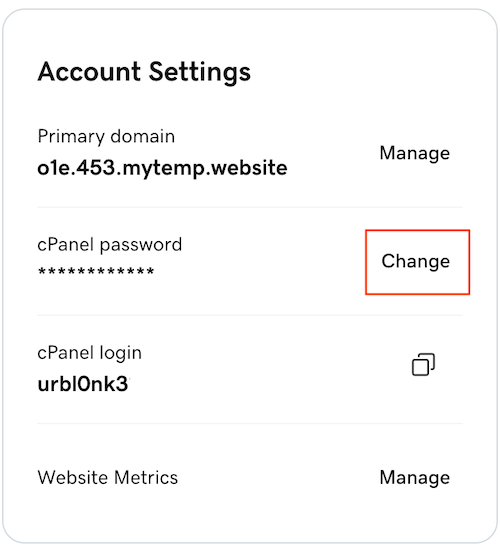 select change