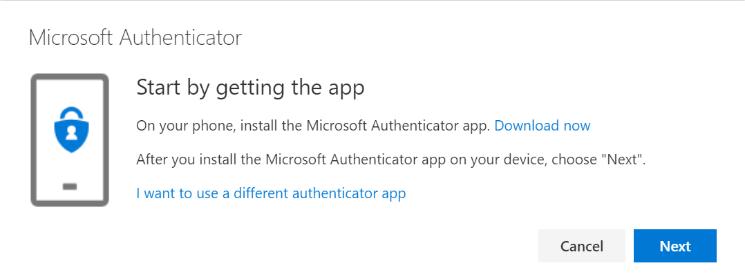 Set up the Microsoft Authenticator app | Microsoft 365 from GoDaddy -  GoDaddy Help US