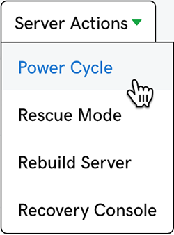 click power cycle