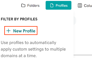 select edit profile