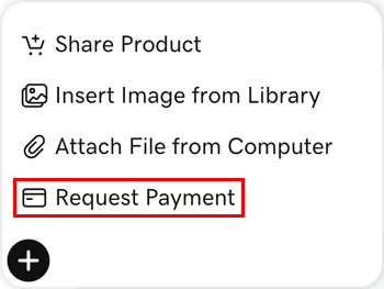 Select Request Payment