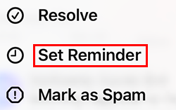 Set reminder in iOS