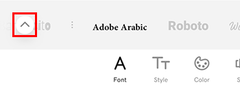 Browse fonts