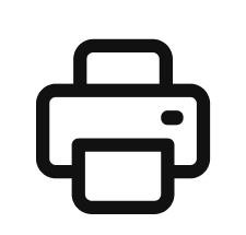 Icon of a printer