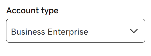 Vælg din kontotype