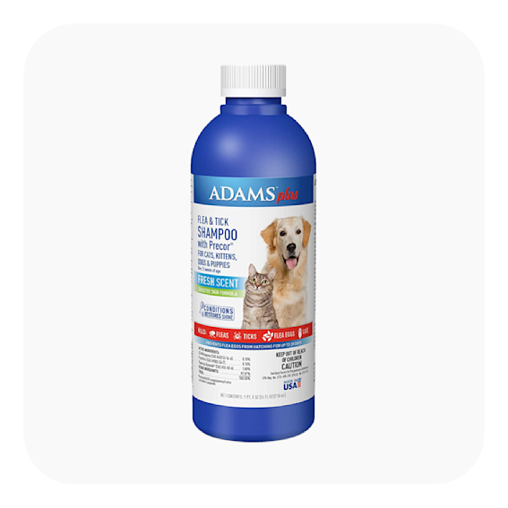 adams flea & tick shampoo - pawp