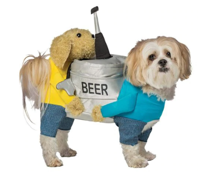 Keg Dog Costume