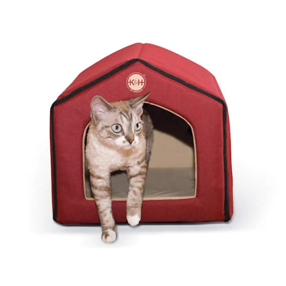 K&H Red and Tan Indoor Pet House