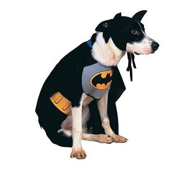 classic batman halloween dog costume