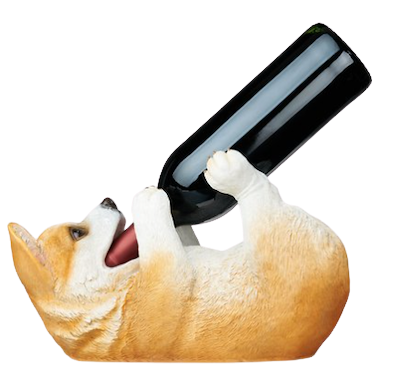 Corgi Wine Bottle Holder