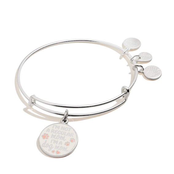 alex and ani dog mom charm bangle - pawp