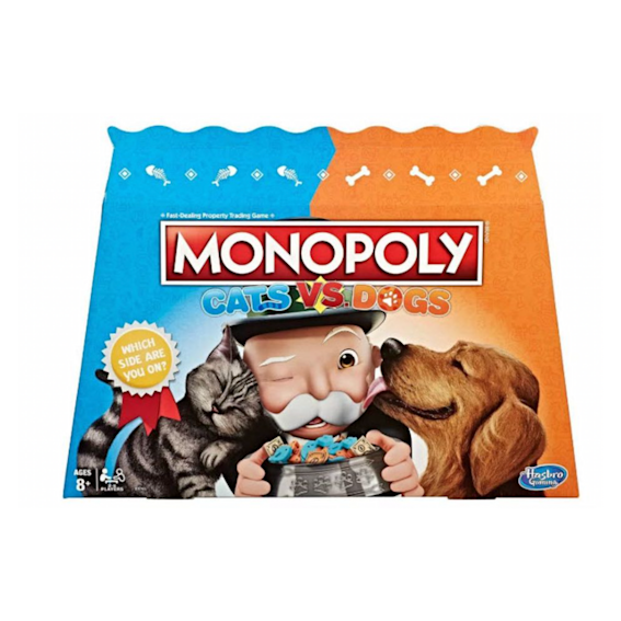 Cats vs. Dogs Monopoly