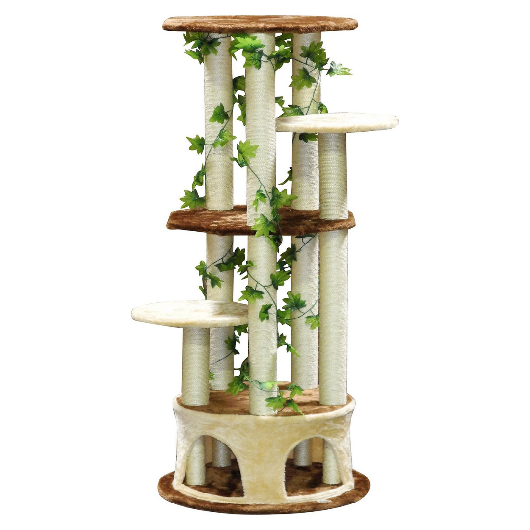 Go Pet Club In Forest With Leaves Cat Tree