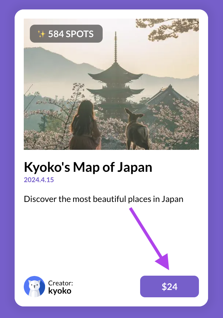 Buy Kyoko Map