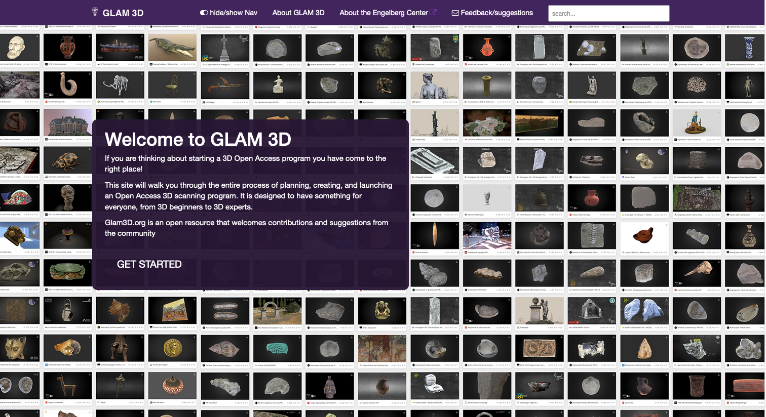 Glam3d header image