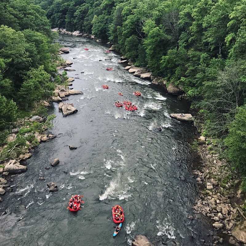 Youghiogheny River Trail Ohiopyle to Confluence Ohiopyle State Park