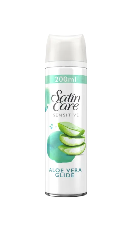 Satin Care Sensitive Aloe Vera Glide - Opakowania na zdjęcia 3014260223007
