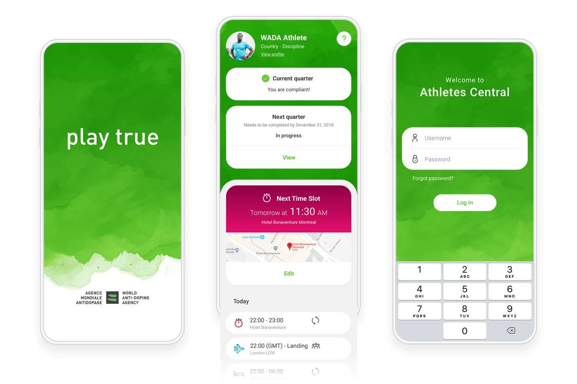 WADA's mobile app first steps