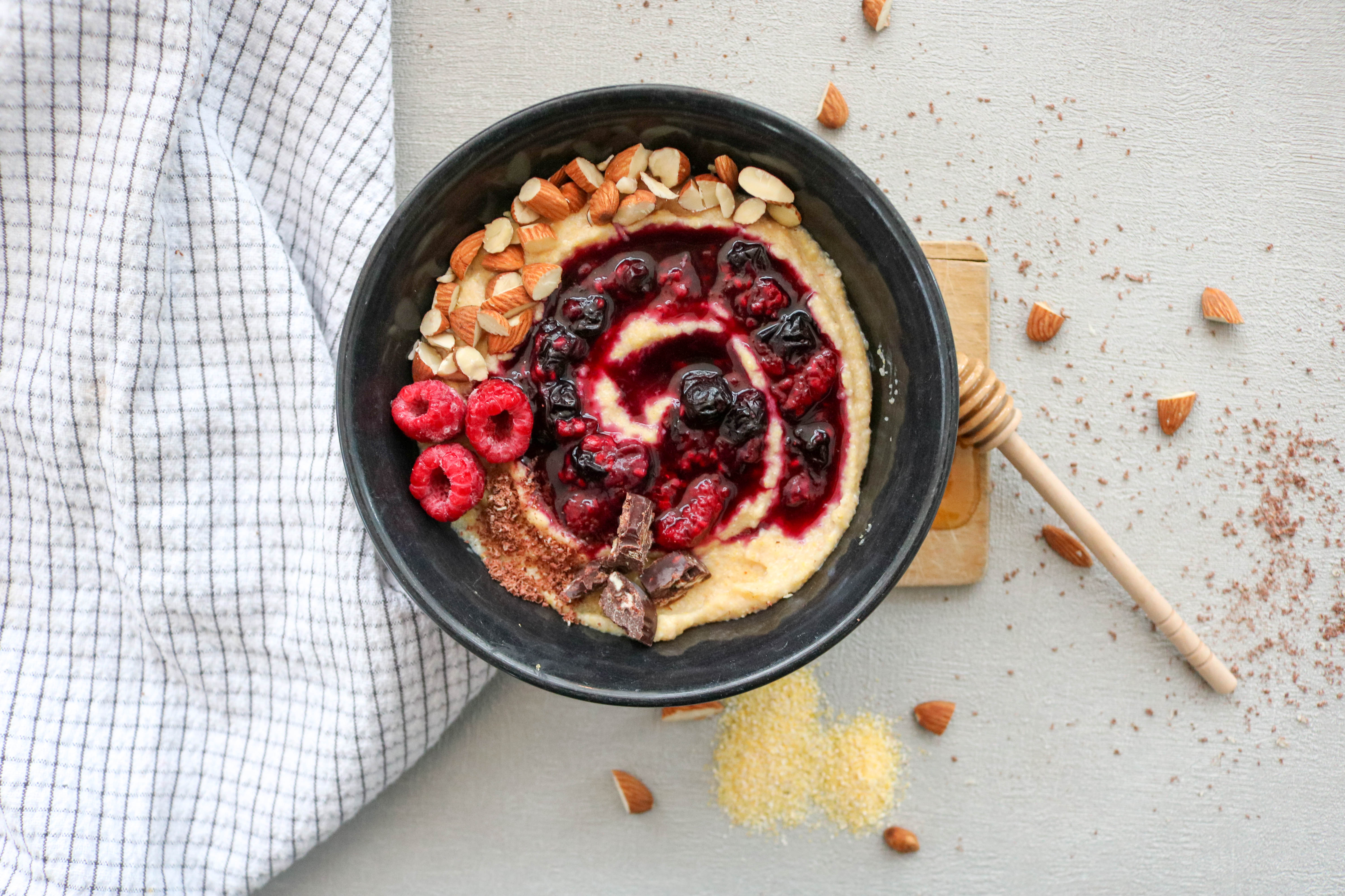 Polenta ontbijt pap Apinchof.me