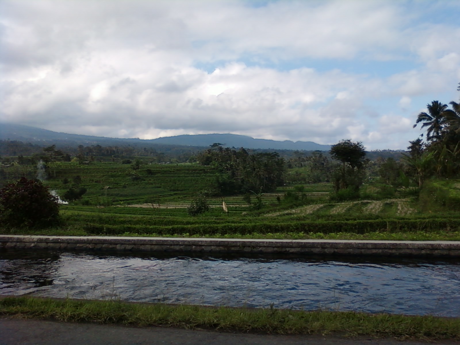 Rýžové terasy v Sidemen na východním Bali — Terasy v Sidemen zasazují krásu východního Bali do spravované zemědělské krajiny. Kredit: Adimelali Bali, Wikimedia Commons, CC BY-SA 3.0