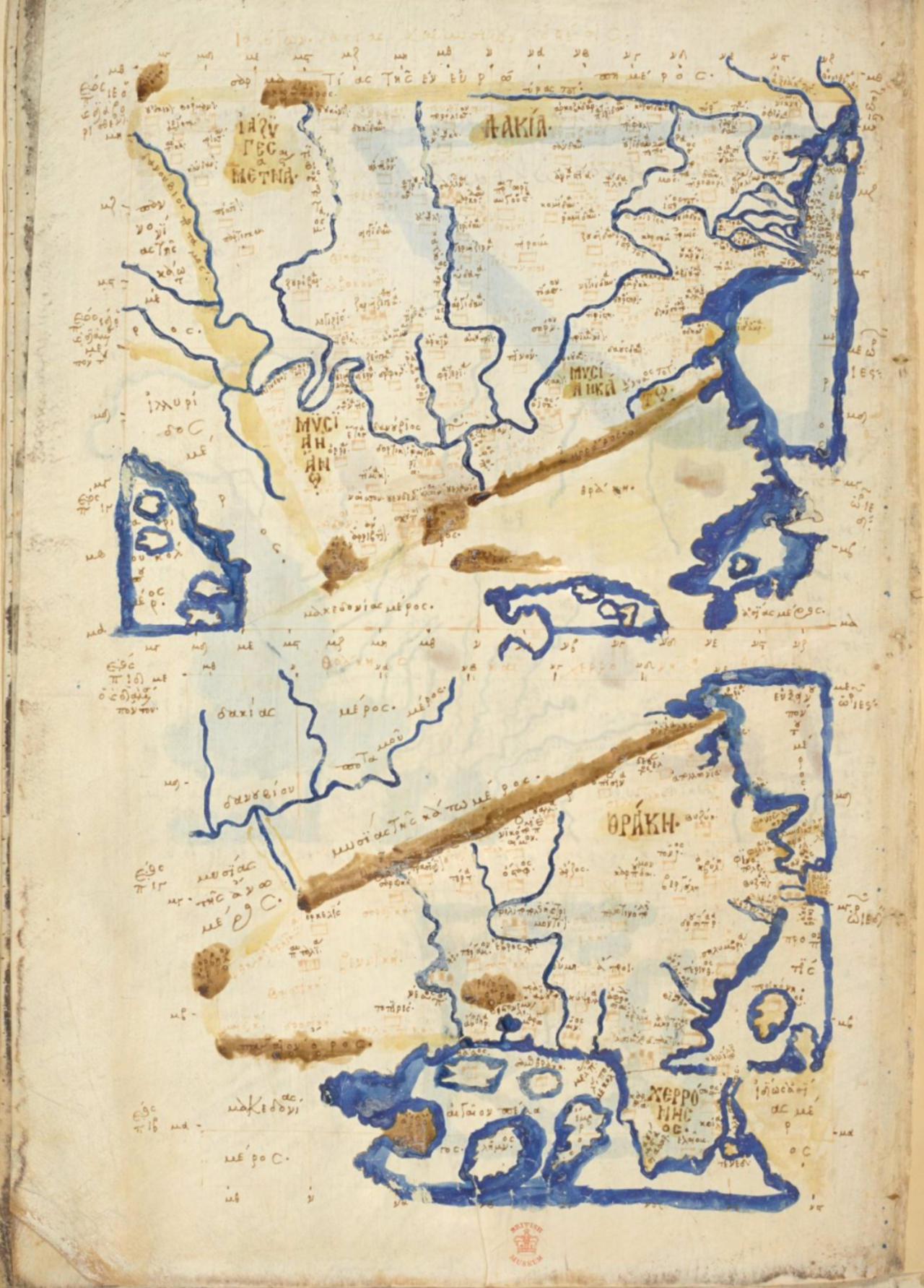 Rukopisná mapa vycházející z Ptolemaiovy Geografie ukazuje, jak souřadnice, opisování a učenost nesly geografické znalosti napříč staletími. Kredit: Wikimedia Commons, public domain