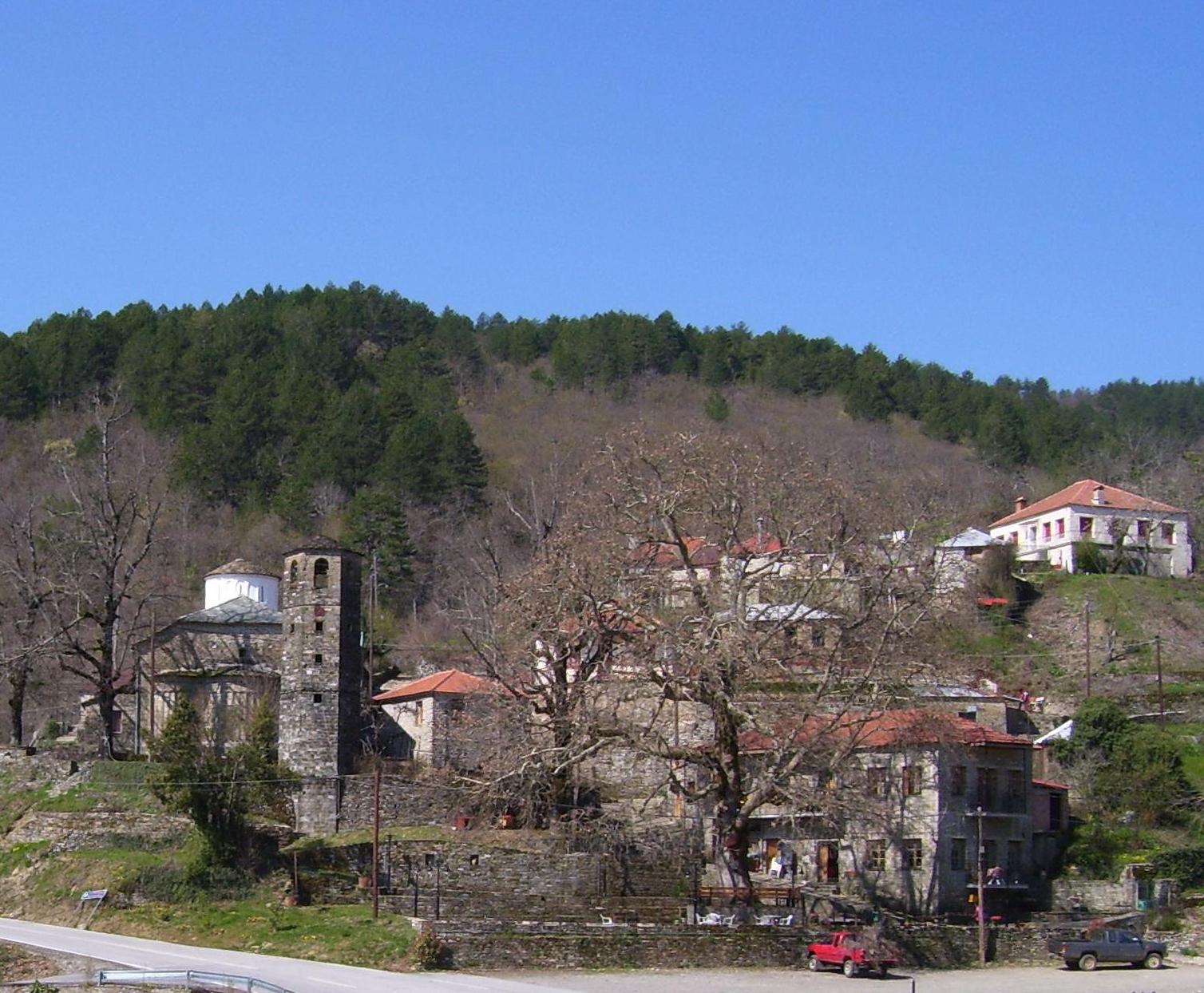 Doliani Zagori village. Photo: Мико, Wikimedia Commons, CC BY-SA 3.0