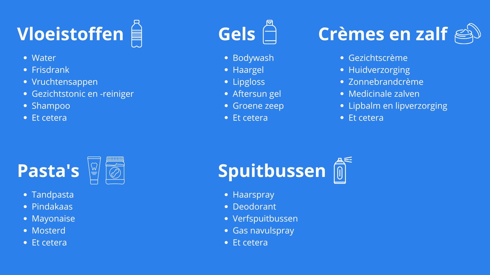 Wat mag je meenemen in het vliegtuig? (Regels 2025 Wat mag je meenemen in het vliegtuig? (Regels 2025