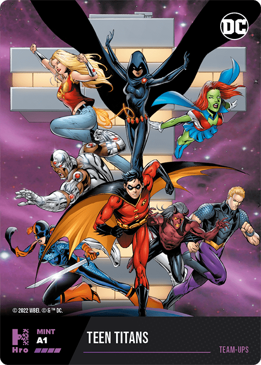 DC - Chapter 1 - Multiverse Card - Epic - Teen Titans