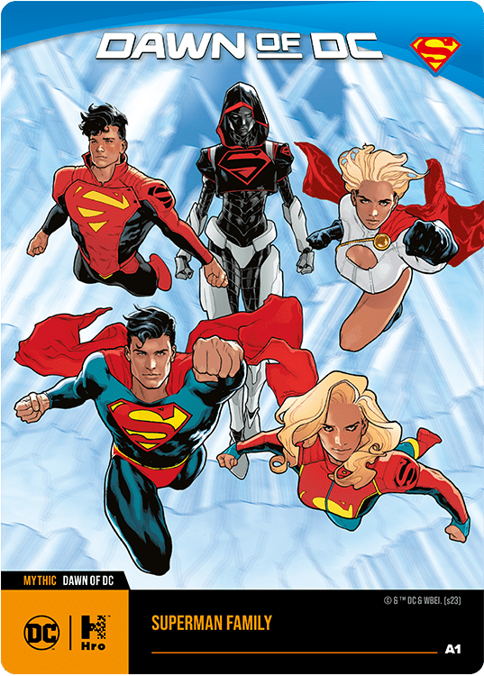 DC - Dawn of DC - Mega Card 03 - Mythic - Superman Family