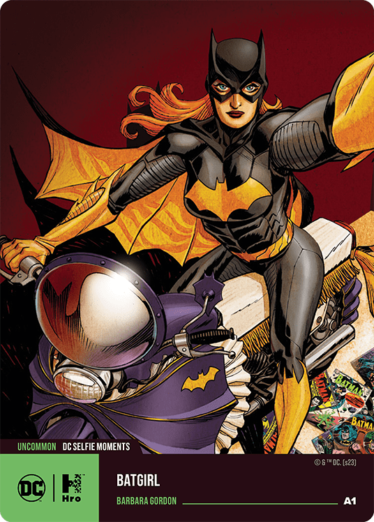 DC - DC Selfie Moments - Card 02 - Uncommon - Batgirl-min