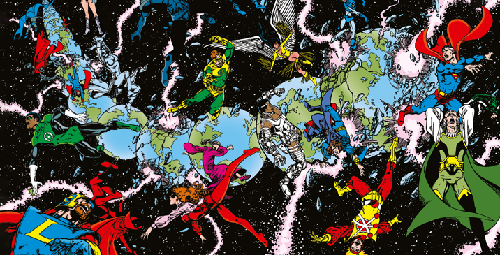 Crisis on Infinite Earths - Full visual