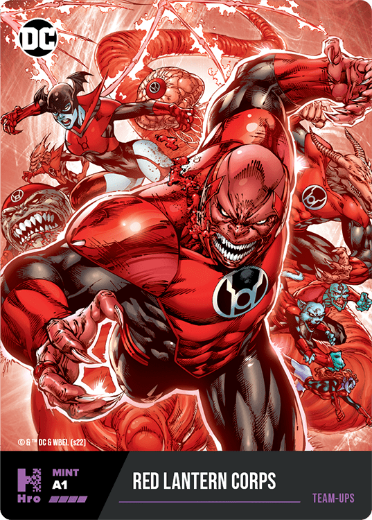 DC - Chapter 2 - Multiverse Card - Epic - Red Lantern Corps
